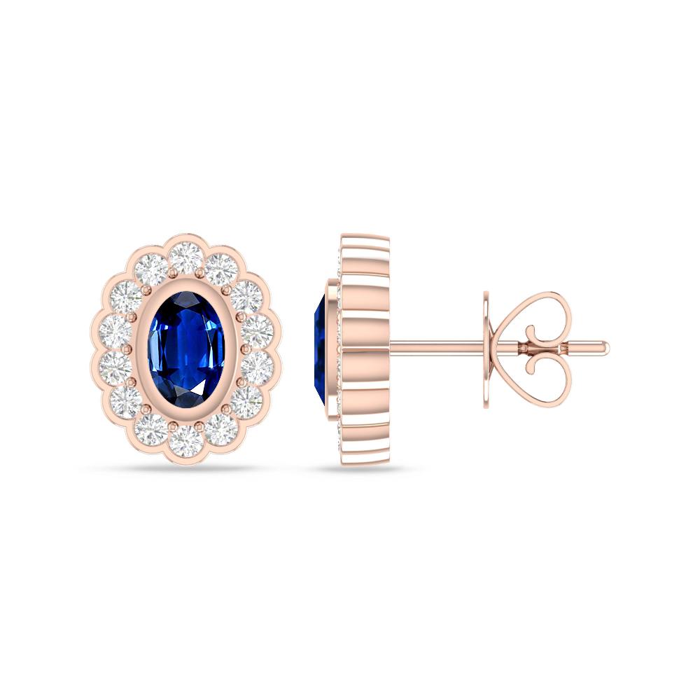 Rose Gold - Sapphire
